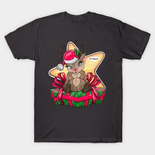 Christmas Deer with gifts for you T-Shirt